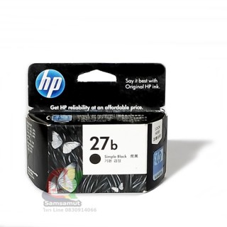 HP 27B BK C8727A สีดำ Deskjet 3320 , 3325 , 3420 , 3535